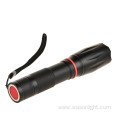 Military Adjustable Focus Side Cob Industrial Flashlight